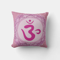 Pink Chakra Sahasrara Cushion