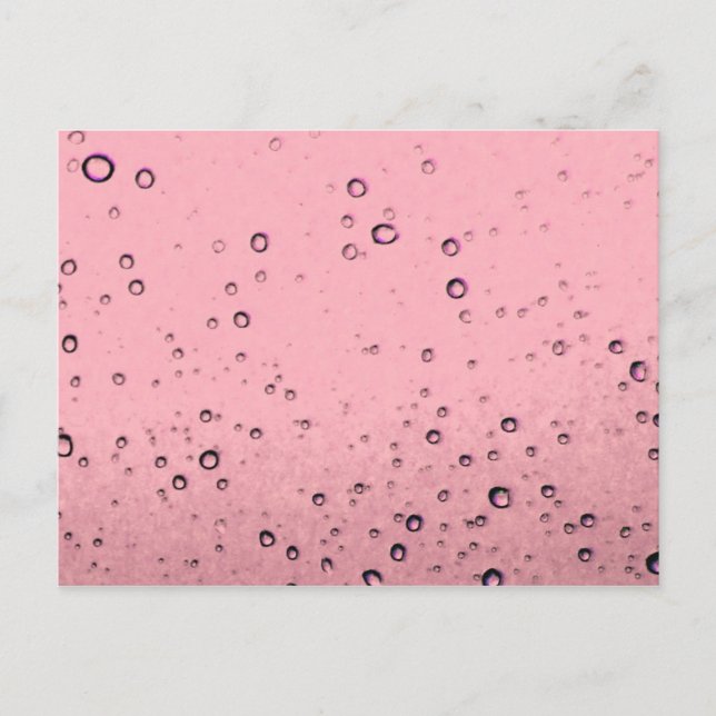 Pink Chamgagne Postkarte (Vorderseite)