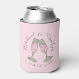 Pink Champagne Brillen Brautparty Gastgeschenk Hoc Dosenkühler