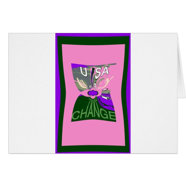 Pink Change Hillary USA Wir sind enger zusammen. (Vorderseite (Horizontal))