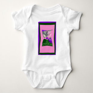 Pink Change Hillary USA Wir sind enger zusammen. Baby Strampler