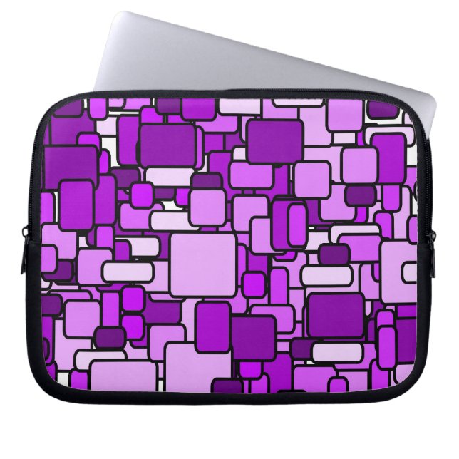 Pink Chaos Electronics Bag Laptopschutzhülle (Vorderseite)