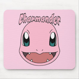 Pink Charmander Pokemon Fanart Mousepad