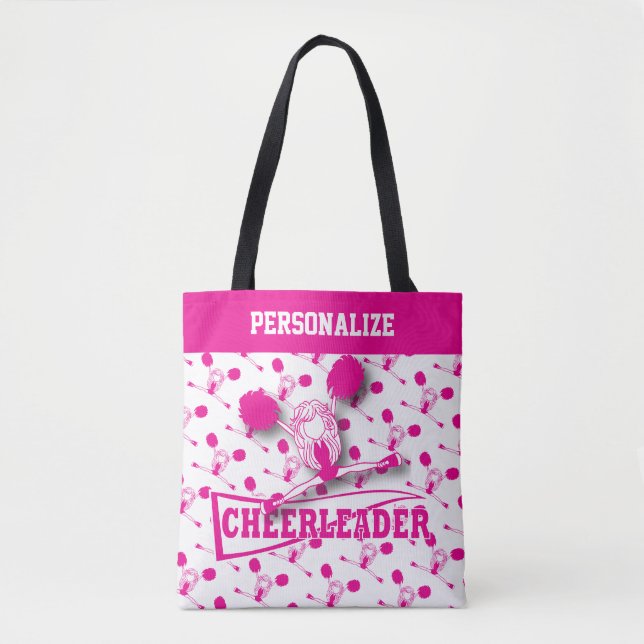 Pink-Cheerleader-Mädchen Tasche (Vorderseite)