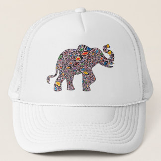 Pink-Cheetah-Elephant Truckerkappe
