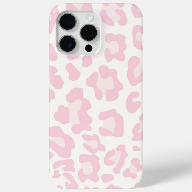 Pink Cheetah iPhone Case (Rückseite)