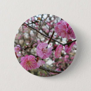 Pink Cherry Blosm / Sakura / ラ(桜) Button
