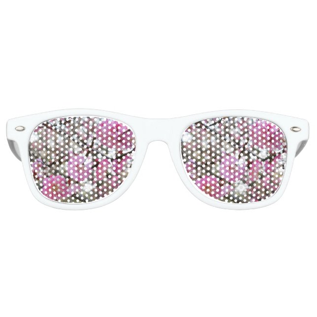 Pink Cherry Blosm / Sakura / ラ(桜) Partybrille (Vorderseite)