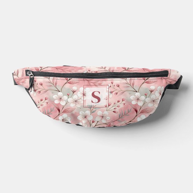 Pink cherry blossom monogram (Poser)