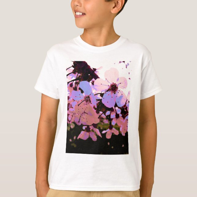 Pink Cherry Blossom T-Shirt (Vorderseite)