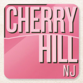 Pink Cherry Hill NJ Untersetzer