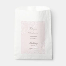 Pink Chic Vintag Elegante Hochzeit Geschenktütchen