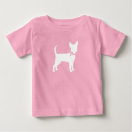 Pink Chihuahua Babydusche Baby T-shirt
