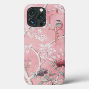 Pink Chinoiserie Bird Floral Elegant Case-Mate iPhone Hülle
