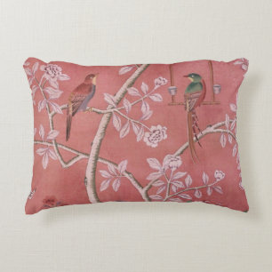 Pink Chinoiserie Dekokissen