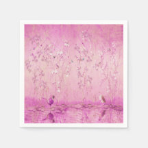 Pink Chinoiserie Dekoupage