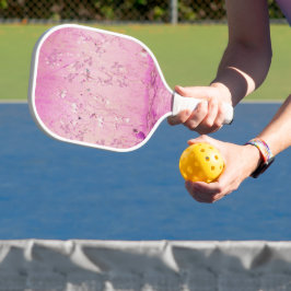 Pink Chinoiserie Pickleball Schläger