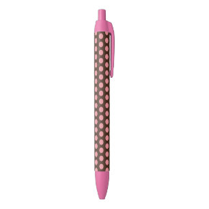 Pink Chocolate Dots Writing Pen Kugelschreiber