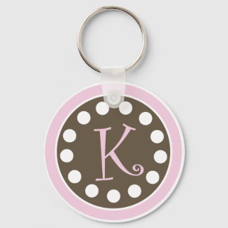 Pink Chocolate Keychain "K" Schlüsselanhänger