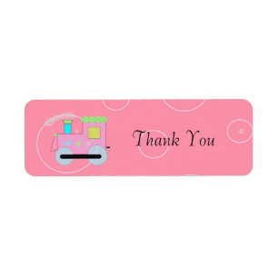 Pink Choo Choo Zug Vielen Dank