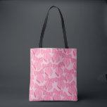 Pink Christmas Bows Tasche<br><div class="desc">Farbenfrohe Weihnachtsbäume - Coquette Ribbons - Rosa.</div>