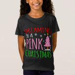 Pink Christmas Funny Merry Santa Elf Gnomes Holida T-Shirt<br><div class="desc">Pink Christmas Funny Merry Santa Elf Gnomes Holiday Grafik</div>