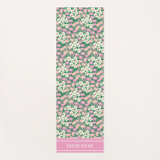Pink Christmas Hunde Personalisiert Girl Yogamatte