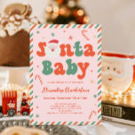 Pink Christmas Santa Baby Babydusche Einladung<br><div class="desc">Feiern Sie die Freude der Saison mit dieser Personalisierten pinkfarbenen Weihnachts-Weihnachtsdusche. Ideal für ein Babyduschthema von Santa, fügt diese Einladung Ihrer Veranstaltung eine festliche Touch hinzu. Es ist eine wunderbare Wahl für die Weihnachtsthemen Babydusche Ideen, die den Zauber des Urlaubs zum Leben erwecken. Ideal für eine Weihnachtsdusche oder für diejenigen,...</div>