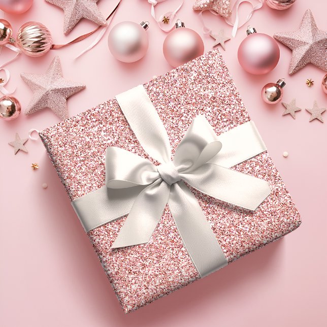 Pink Christmas Solid Color Satinband (Von Creator hochgeladen)