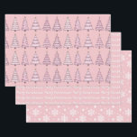 Pink Christmas Wrapping Paper Set 3 Geschenkpapier Set<br><div class="desc">Unsere rosa Weihnachtszeitungen sind aus hochwertigen Materialien gefertigt,  das ist die perfekte Wahl,  um Ihren pinkfarbenen Weihnachtsbaum zu ergänzen oder Ihren Feriendekorationen einen farbenfrohen Pop hinzuzufügen. Bezahlen Sie sich nicht für langweilige Packpapier in dieser Ferienzeit. Wählen Sie unser Pink Weihnachtswrapping Paper für ein unvergessliches Geschenkverpackungserlebnis.</div>