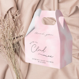 Pink Cloud Nine Baby Dusche Geschenkschachtel