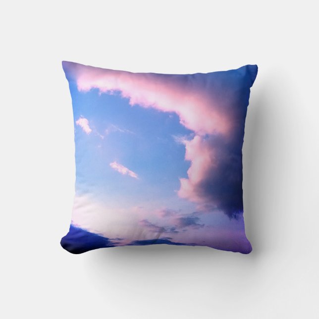 Pink clouds kissen (Vorderseite)