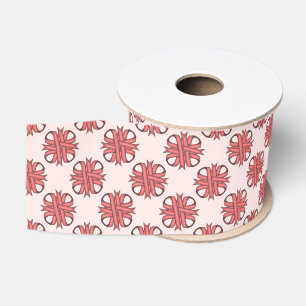 Pink Clover Ribbon von Kenneth Yoncich Ripsband