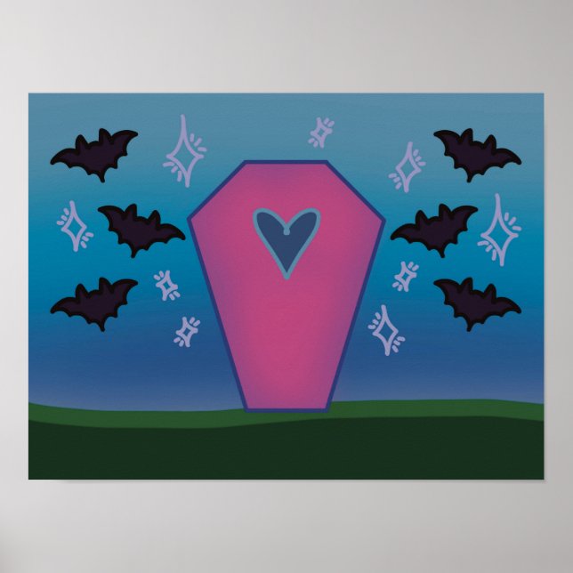 Pink Coffin  Poster (Vorne)