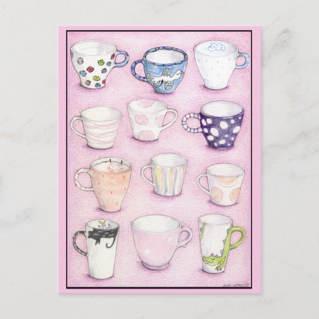 Pink Collection Postkarte (Vorderseite)