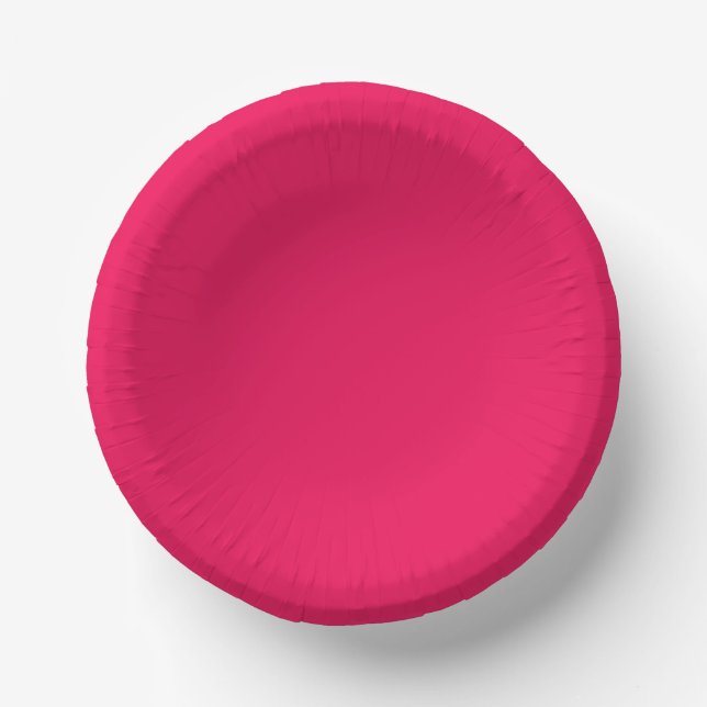 Pink Color Pappteller (Vorderseite)