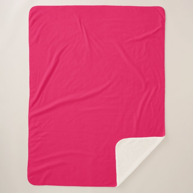 Pink Color Sherpadecke (Vorderseite)