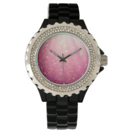 Pink Confetti Ethereal Wrist Armbanduhr