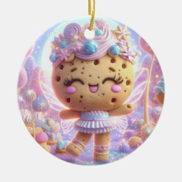 Pink Cookie Keramik Ornament