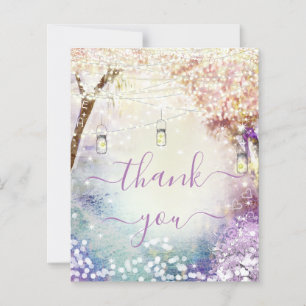 Pink Coral Lila Blue Forest Mairytale Wedding