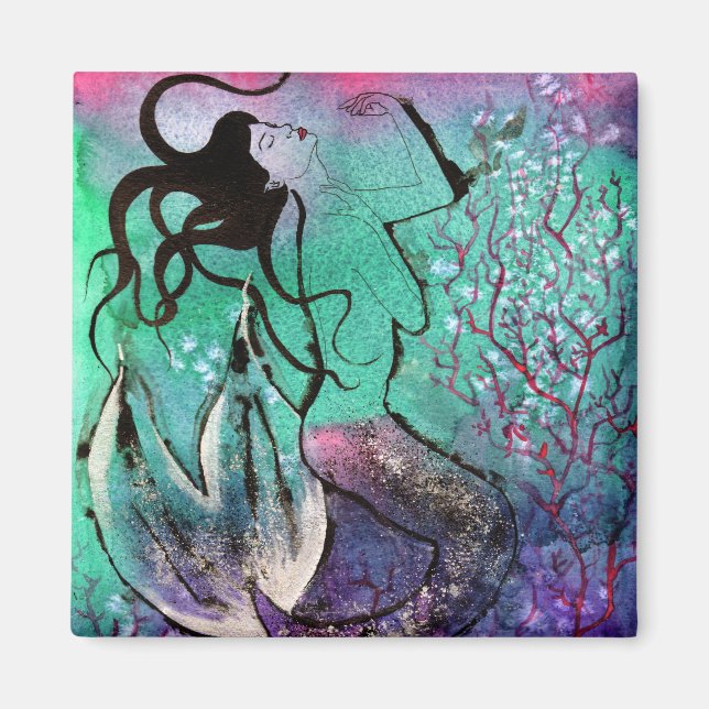 Pink Coral Magnet (Vorne)