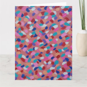 Pink Cotton Candy Karte