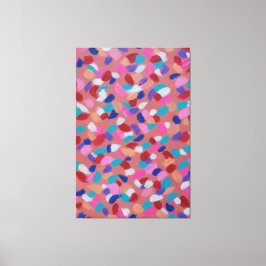 Pink Cotton Candy Leinwanddruck