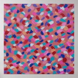 Pink Cotton Candy Poster