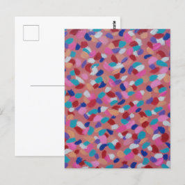 Pink Cotton Candy Postkarte