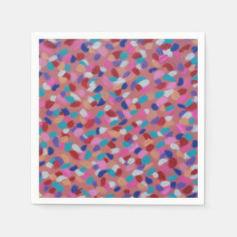 Pink Cotton Candy Serviette