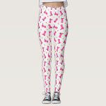 Pink Cowboy Boots, Fun Cowgirl Leggings<br><div class="desc">Die perfekten Leggings für das Cowgirl in deinem Leben. Das Design zeichnet sich durch rosa Cowboystiefel und Sternenstiefel vor weißem Hintergrund aus.  Ideal für Rodeo,  Pferdeveranstaltung,  Training oder alltägliche Unterhaltung.</div>