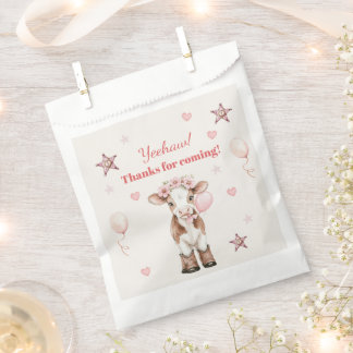 Pink Cowgirl Birthday | Farm Theme 1st Geschenktütchen