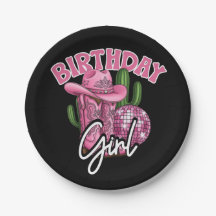 Pink Cowgirl Geburtstag mit westlichem Glamour-Sti