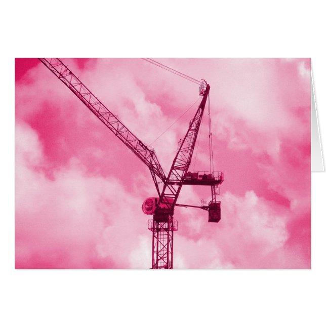 Pink Crane (Vorderseite (Horizontal))